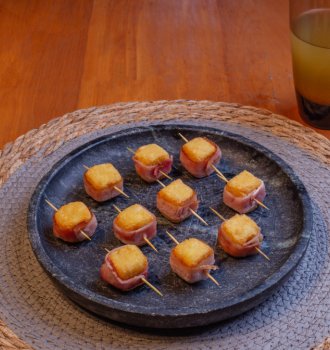 Medalh&atilde;o de Dadinhos de Batata com toque de Queijo Bem Brasil