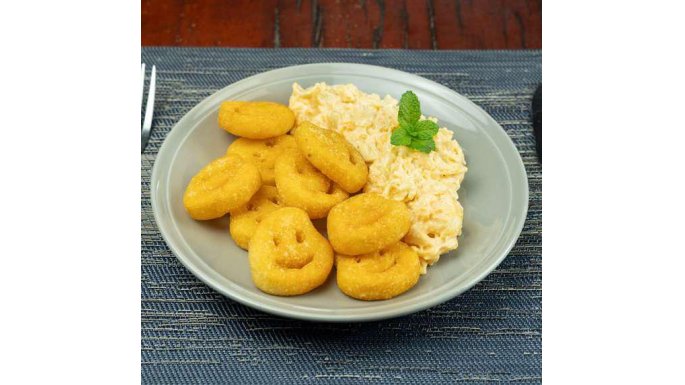 Carinhas Bem Brasil com Mac and Cheese