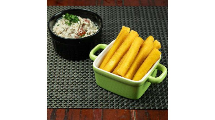 Polenta Bem Brasil com ariche