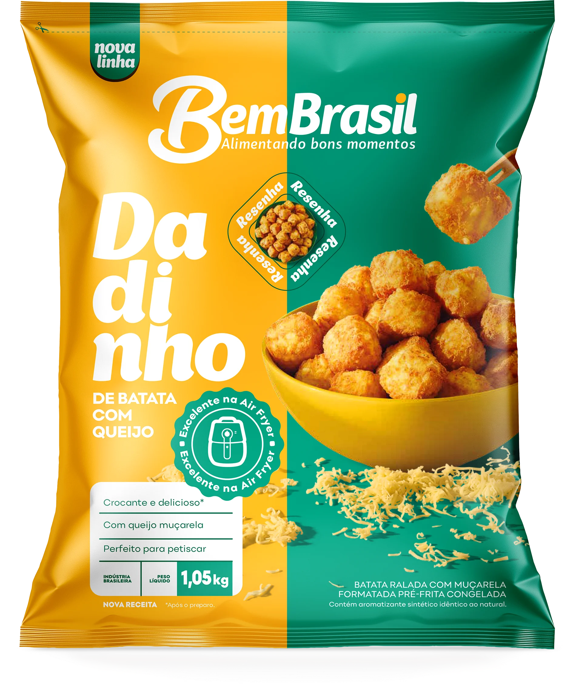 Dadinho de Batata com Queijo