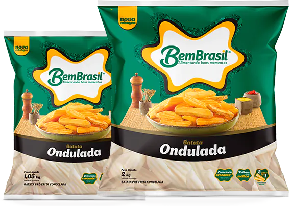Embalagens - Batata Ondulada