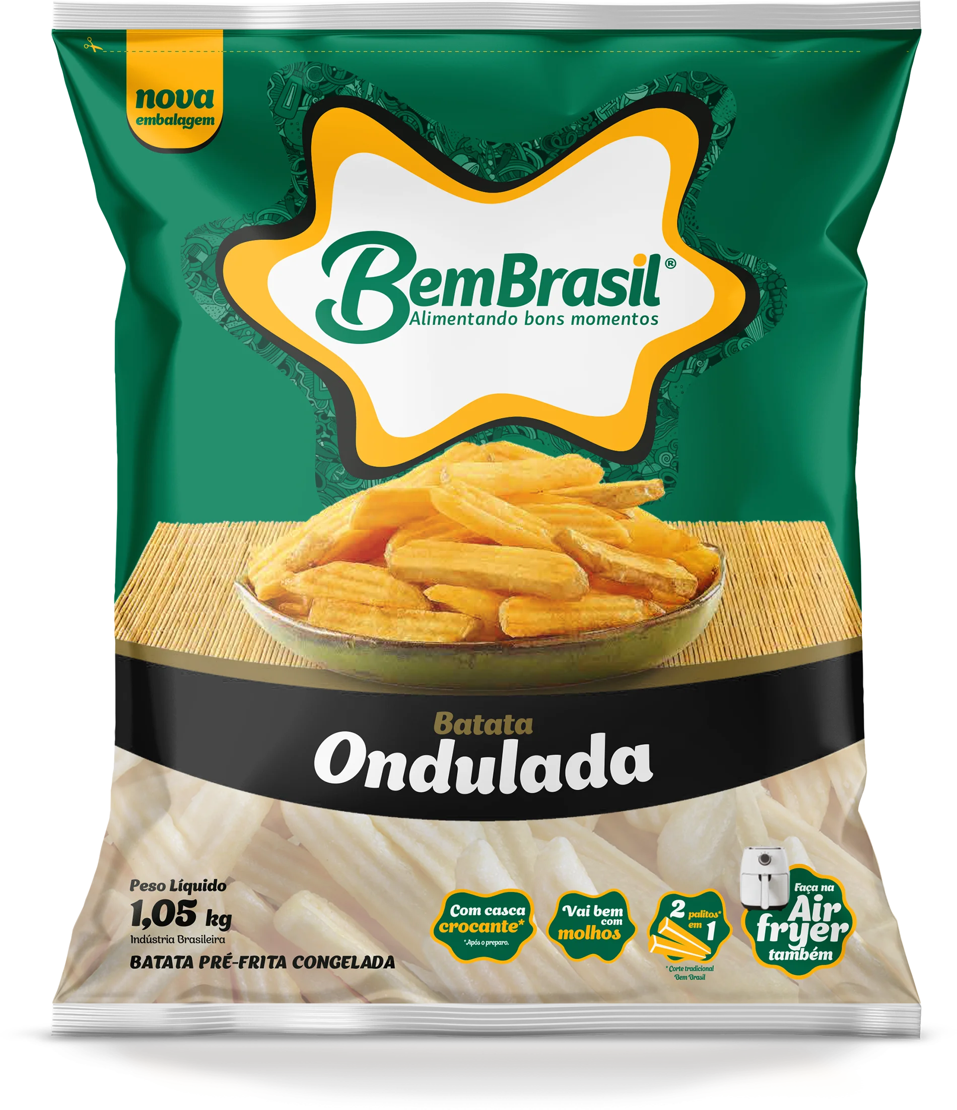 Embalagens - Batata Ondulada
