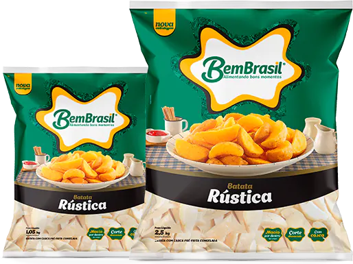 Embalagens - Batata Rústica